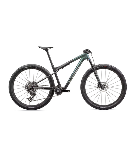 Specialized S-Works Epic World Cup Satin Chameleon Lapis Tint Granite / Brushed Chrome