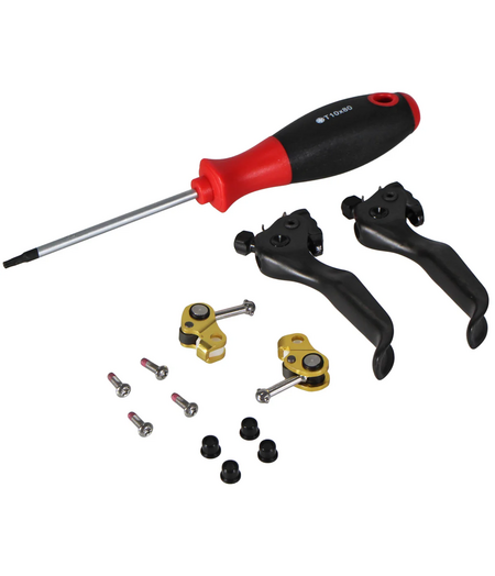 SRAM Maven Brake Lever Tuning Kit - Carbon Levers, Light Action Cam (includes 2 Carbon levers and 2 Swinglink assemblies) - Maven Ultimate/Silver A1 (2024-2026)