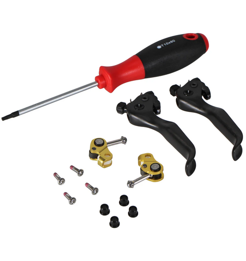 SRAM Maven Brake Lever Tuning Kit - Carbon Levers, Light Action Cam (includes 2 Carbon levers and 2 Swinglink assemblies) - Maven Ultimate/Silver A1 (2024-2026)