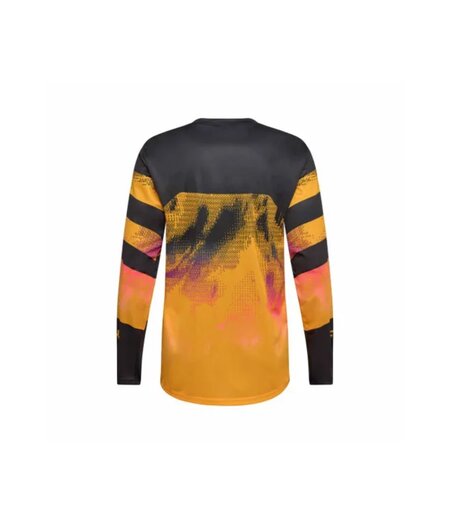 FOX Racing Apparel Mens Ranger Long Sleeve Jersey Kairos Tangerine