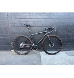 Specialized Aethos Comp (Ex-Demo) - Rival eTap AXS Satin Carbon/Teal Tint Fade/Flake Silver, size 54cm