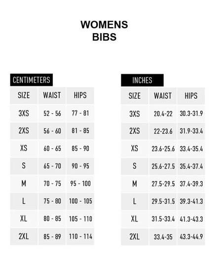 Pedal Mafia Pedal Mafia MC Womens Bibshorts Size 2XL RRP $169