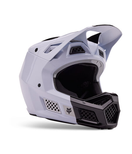 FOX Racing Apparel Rampage Pro Carbon Helmet Intrude White