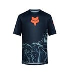 FOX Racing Apparel Youth Ranger SS Jersey Image Feel Arctic Blue