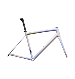 Specialized S-Works Aethos Frameset Satin Clay - Powder Indigo - Silver Dust - Radial Fade Size 61