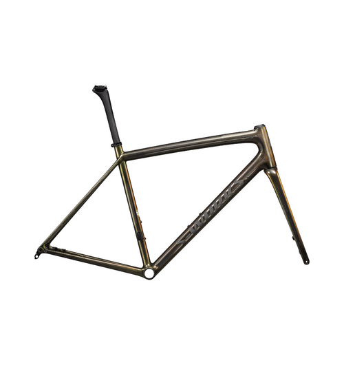 Specialized S-Works Aethos Frameset Gloss Carbon + Magenta-Gold Edge Fade Size 61