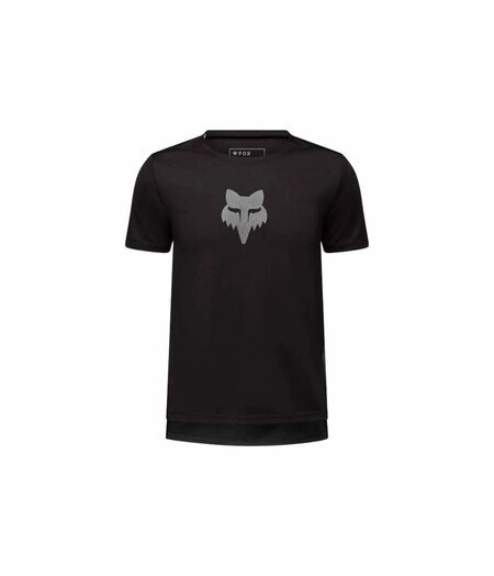 FOX Racing Apparel Youth Ranger Short Sleeve Jersey Fox Head Black
