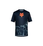 FOX Racing Apparel Youth Ranger SS Jersey Image Arctic Blue