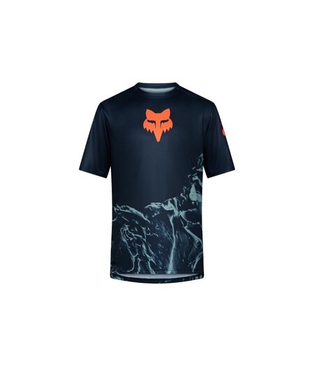 FOX Racing Apparel Youth Ranger SS Jersey Image Arctic Blue