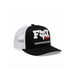 FOX Racing Apparel Youth Checker Mesh Truckers Hat Black