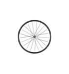 Roval Terra CLX III Front Wheel Satin Carbon/Gloss Black