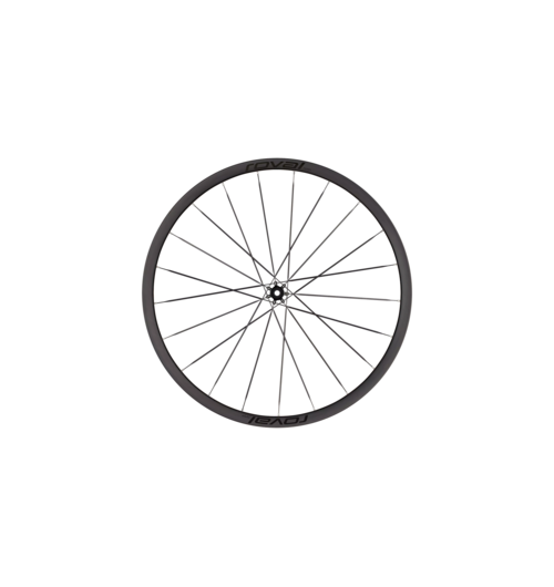 Roval Terra CLX III Front Wheel Satin Carbon/Gloss Black