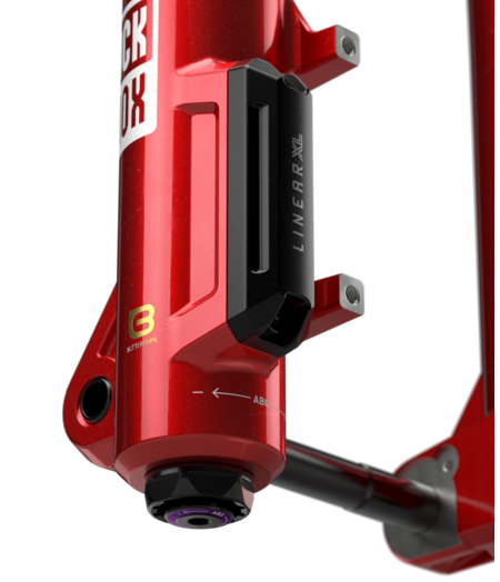 RockShox Fork ZEB Ultimate CHARGER 3.2 RC2 - 29" Boost 15x110 Electric Red C5/R55 44mm Offset LinearXL B1