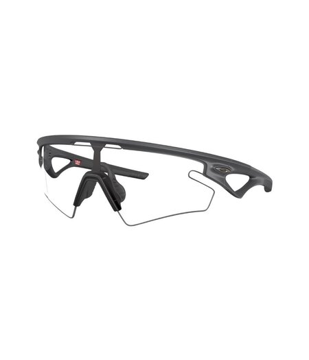 Oakley Sphaera Slash Carbon Clear - Black Photochromic lens