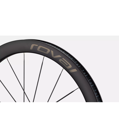 Roval Terra Aero CLX Front Wheel Satin Carbon/Gloss Black
