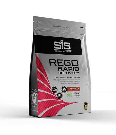 SiS REGO Rapid Recovery Resealable Pouch 1.5kg Chocolate