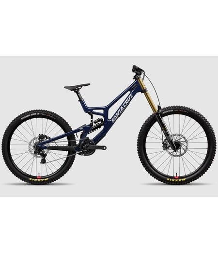 Santa Cruz V10 Carbon Downhill X01-Kit Gloss Liquid Blue