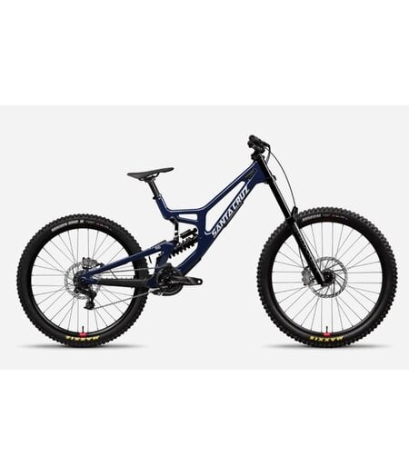Santa Cruz V10 Carbon Downhill S-Kit Gloss Liquid Blue