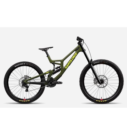 Santa Cruz V10 Carbon Downhill S-Kit Gloss Kelp Green