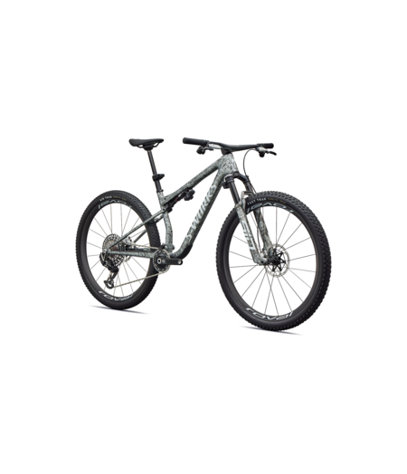 Specialized S-Works Epic 9 Gloss Metallic Obsidian Multi Color Dry Impasto/ Metallic White Silver