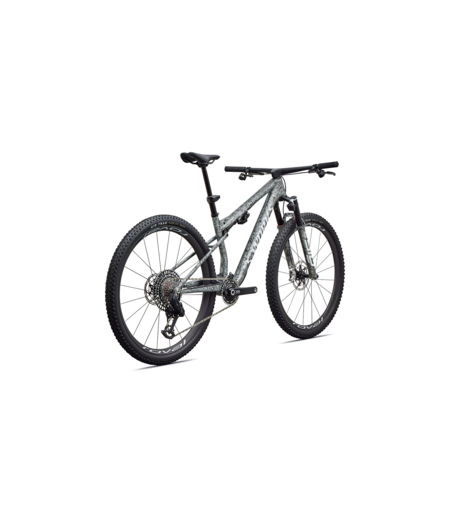 Specialized S-Works Epic 9 Gloss Metallic Obsidian Multi Color Dry Impasto/ Metallic White Silver