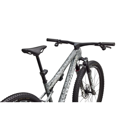 Specialized S-Works Epic 9 Gloss Metallic Obsidian Multi Color Dry Impasto/ Metallic White Silver