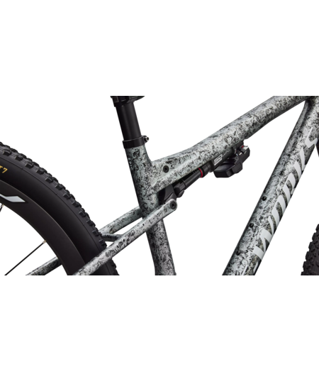 Specialized S-Works Epic 9 Gloss Metallic Obsidian Multi Color Dry Impasto/ Metallic White Silver