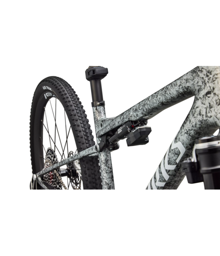 Specialized S-Works Epic 9 Gloss Metallic Obsidian Multi Color Dry Impasto/ Metallic White Silver