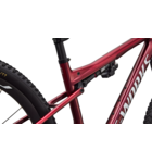 Specialized S-Works Epic 9 Gloss Red Tint Over Red Reflex Pearl Edge Fade / Metallic White Silver
