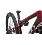 Specialized S-Works Epic 9 Gloss Red Tint Over Red Reflex Pearl Edge Fade / Metallic White Silver
