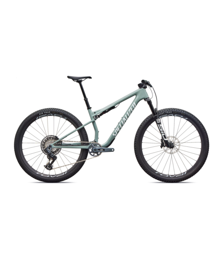 Specialized Epic 9 Expert Gloss Agave Grey / Metallic White Silver