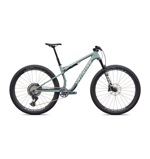 Specialized Epic 9 Expert Gloss Agave Grey / Metallic White Silver