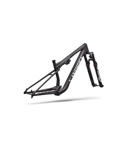 Specialized S-Works Epic 9 Frameset Satin Carbon / Metallic White Silver