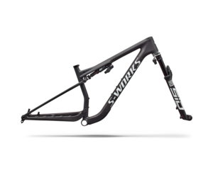 S-Works Epic 9 Frameset Satin Carbon / Metallic White Silver