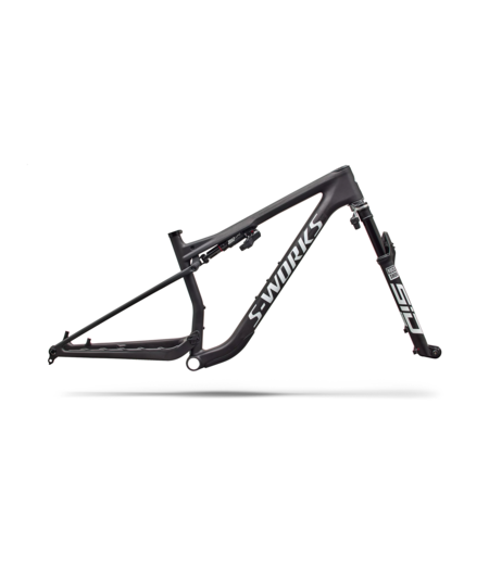 Specialized S-Works Epic 9 Frameset Satin Carbon / Metallic White Silver