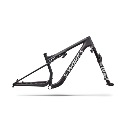 Specialized S-Works Epic 9 Frameset Satin Carbon / Metallic White Silver