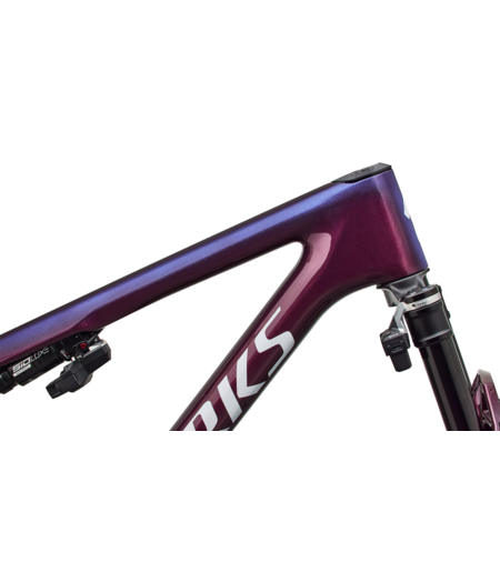 Specialized S-Works Epic 9 Frameset Gloss Bordeaux Metallic / Blue Pearl Edge Fade / Metallic White Silver