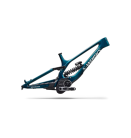 Specialized S-Works Demo 11 Frameset Gloss Teal Tint Carbon / Smoke / White