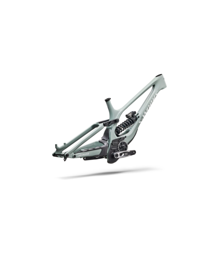 Specialized S-Works Demo 11 Frameset Gloss Agave Grey / Metallic White Silver