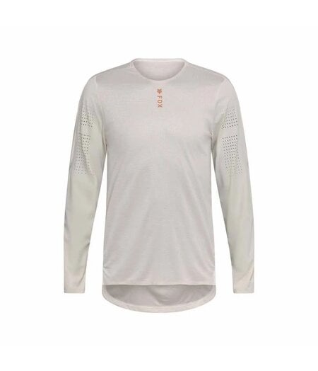 FOX Racing Apparel Mens Flexair Pro Long Sleeve Jersey Vintage White