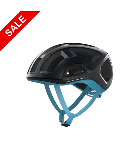 POC Ventral Lite Helmet Uranium Black / Basalt Blue Size SMALL