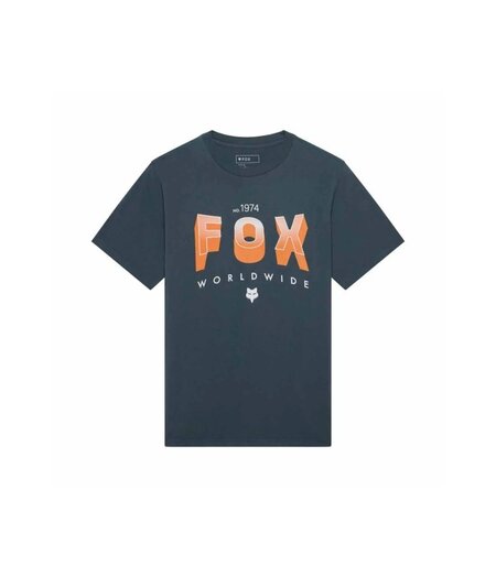 FOX Racing Apparel Block 195 Original SS Tee Deep Cobalt
