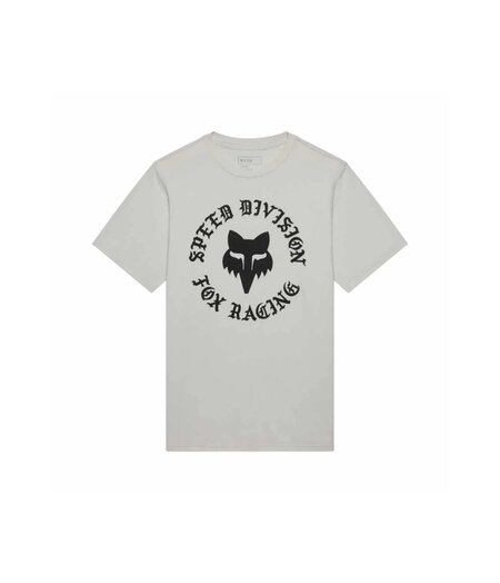 Fox Suspension Badge 195 Original SS Tee Light grey