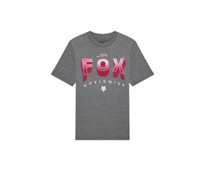 Youth Block S/S TEE Heather Dark Grey