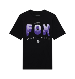 FOX Racing Apparel Youth Block Short Sleeve Tee Ultra Black