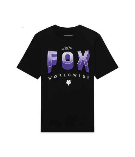 FOX Racing Apparel Youth Block Short Sleeve Tee Ultra Black
