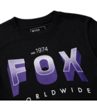 FOX Racing Apparel Youth Block Short Sleeve Tee Ultra Black
