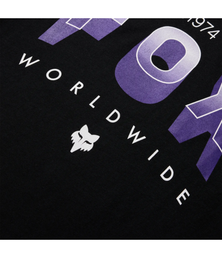 FOX Racing Apparel Youth Block Short Sleeve Tee Ultra Black