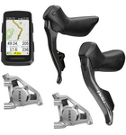 SRAM Red E1 eTap AXS Upgrade Kit - Right and Left HRD Shift/Brake Levers, Flat Mount Calipers, Hammerhead Karoo