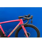Specialized *USED* Tarmac SL8 Pro Custom Build SRAM Force / Classified Hub Gloss Carbon / Metallic Vivid Pink Strata / Electric Green, size 54cm